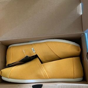 Brand new toms slip ons